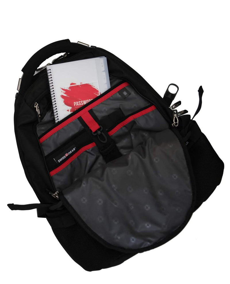 [Australia - AusPower] - RE-FOCUS THE CREATIVE OFFICE, Password Book Keeper, Small, Mini, Red, Alphabetical Tabs, Spiral Bound, Removable Sheets, Journal Organizer, Includes Website Address, Username, Password 