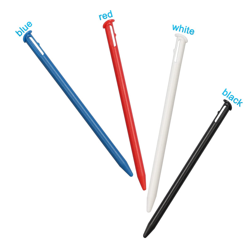 [Australia - AusPower] - New 3DS Stylus Pen, Xahpower Replacement Stylus Compatible with Nintendo New 3DS, 4 in 1 Combo Touch Styli Pen Set Multi Color for New 3DS 