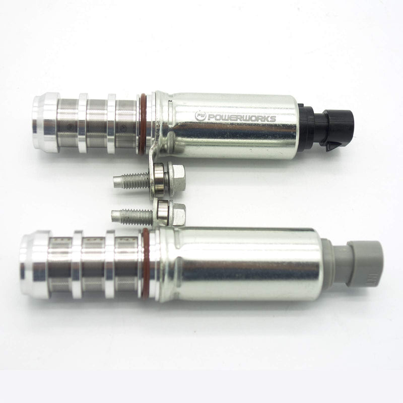 [Australia - AusPower] - Intake & Exhaust Camshaft Position Actuator Solenoid Valve Kit for GM Chevy Malibu HHR Buick Pontiac 2.0L / 2.2L / 2.4L Replaces Part Number 12655421, 12655420 and More 