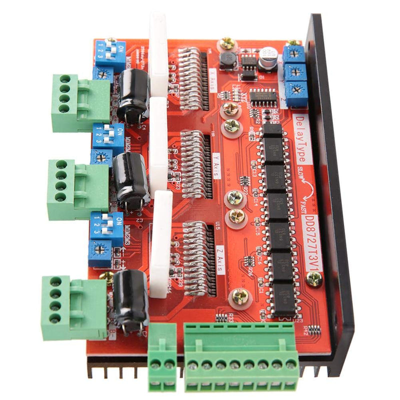 [Australia - AusPower] - Keenso Stepper Motor Driver 3 Axis 2-Phase 4A Stepper Motor Driver Controller 128 Subdivision Microstep LV8727 DD8727T3V1 