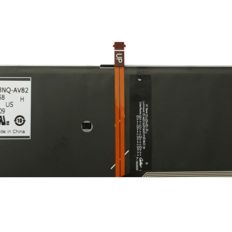 [Australia - AusPower] - AUTENS Replacement Keyboard for Dell Inspiron 15 5000 5542 5543 5545 5547 5548 5551 5552 5555 5557 5558 5559 5566 5576 5577 Laptop (White Backlight) White Backlight 