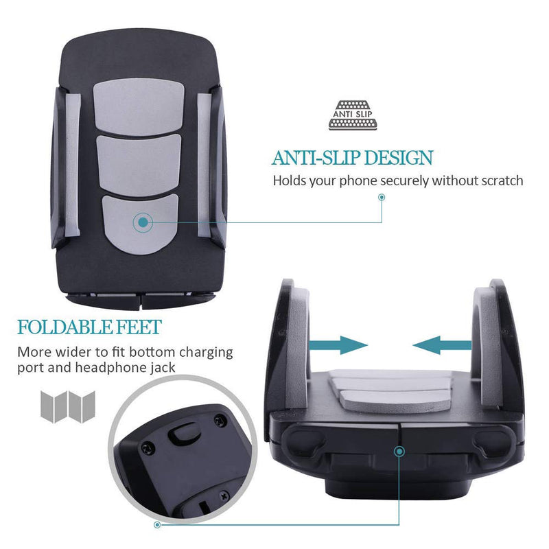 [Australia - AusPower] - Windshield Car Phone Mount Universal Cell Phone Holder Car Long Arm Holder for iPhone Xs Max R X 8 Plus 7 Plus 6S Samsung Galaxy S9 S8 Edge S7 S6 LG Sony and More (20inch) longer20inch 