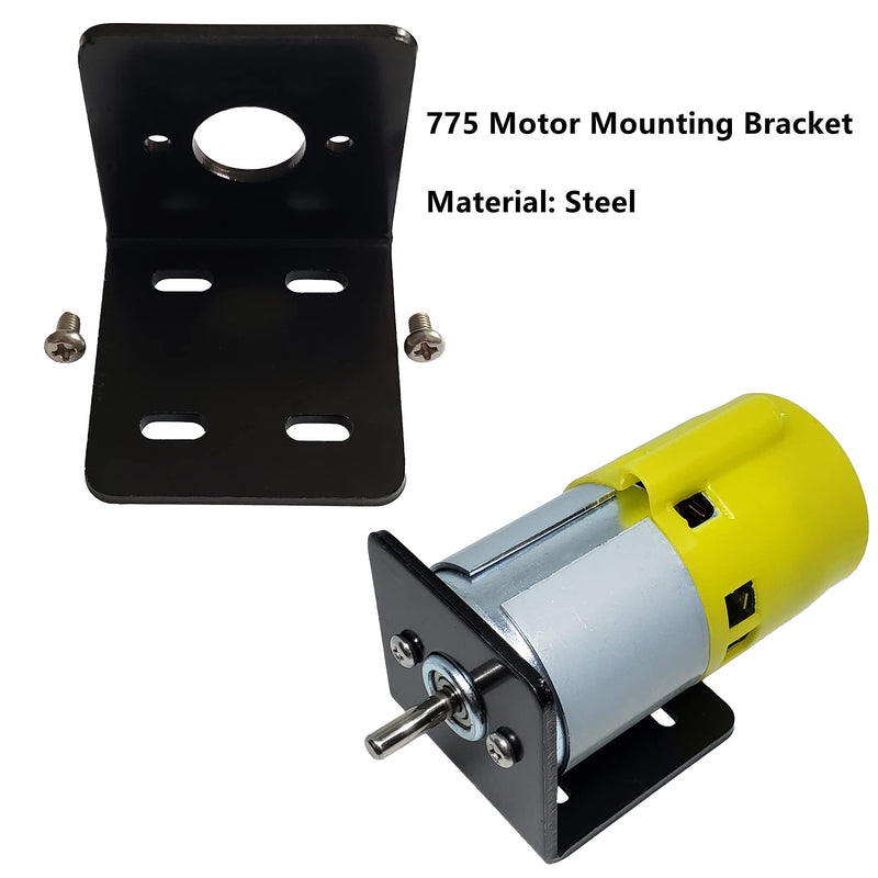 [Australia - AusPower] - Hechengdianzi 775 DC Motor DC 12V 7500-15000RPM & Bracket High Speed Large Torque Low Noise Gear Motor Electronic Component Motor Perfect for DIY electric power tools 775 motor 
