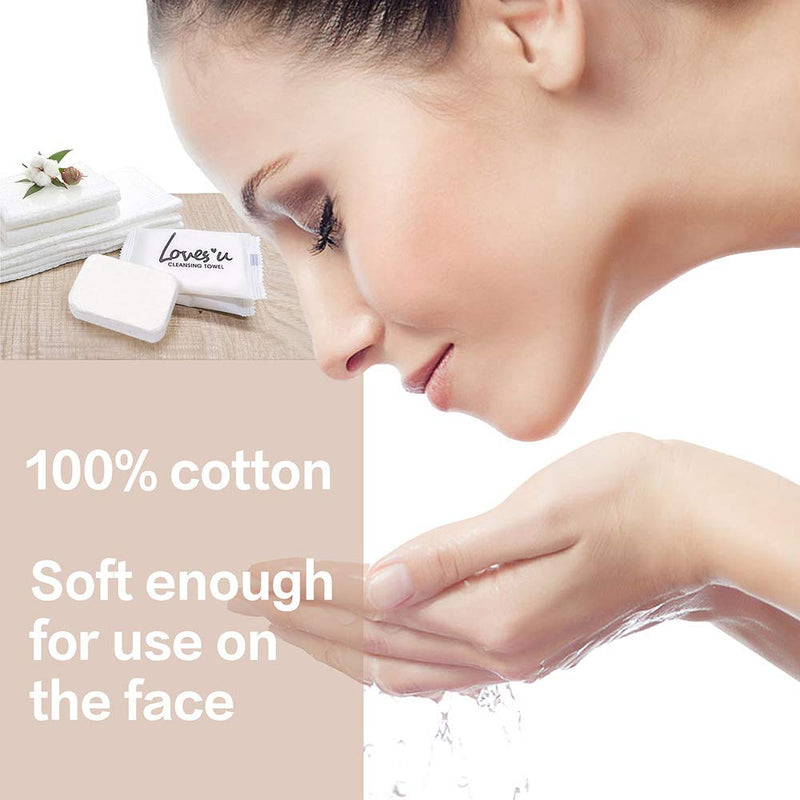 [Australia - AusPower] - Compressed Towel Tablets Disposable Portable Towel for Outdoor Travel Camping Hiking Sport Hotel Beauty Salon Soft Durable Reusable Thicker Style 