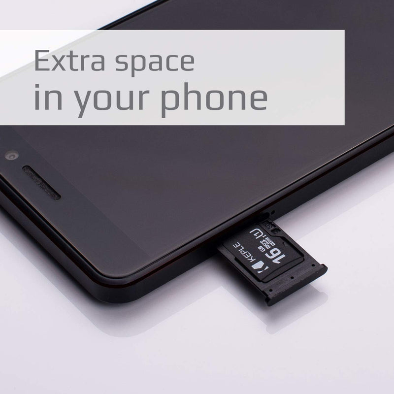 [Australia - AusPower] - 16GB microSD Memory Card | Micro SD Compatible with BlackBerry Evolve X, Evolve, KEY2, KEY2 LE and Verykool: s5702 Royale Quattro, s5037 Apollo Quattro, s5036 Apollo Mobile Phone | 16 GB 16GB 