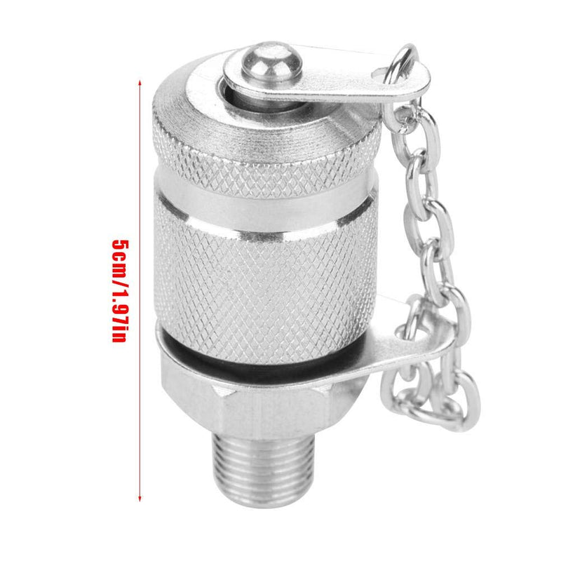 [Australia - AusPower] - 63MPa/630BAR Hydraulic Pressure Test Coupling Kit Hydraulic Test Parts for Hydraulic System Construction Machinery9(G1/8) G1/8 
