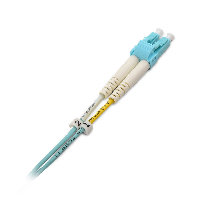 [Australia - AusPower] - Cable Matters 10Gb 40Gb OFNP Plenum Rated Multimode Duplex 50/125 OM4 Fiber Cable (Fiber Optic Cable, LC to LC Fiber Patch Cable) 7m 