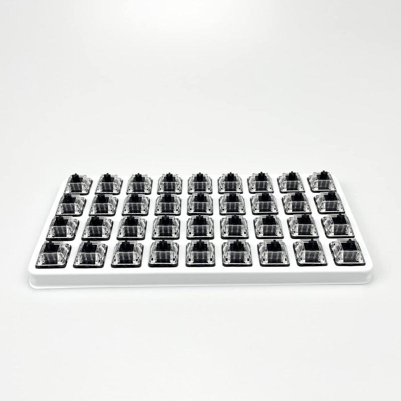 [Australia - AusPower] - 36PCS Gateron Black Ks-15 RGB Optical Switches for All Optical Switches Mechanical Keyboard SK61 SK64 (Optical Black) 35pcs 