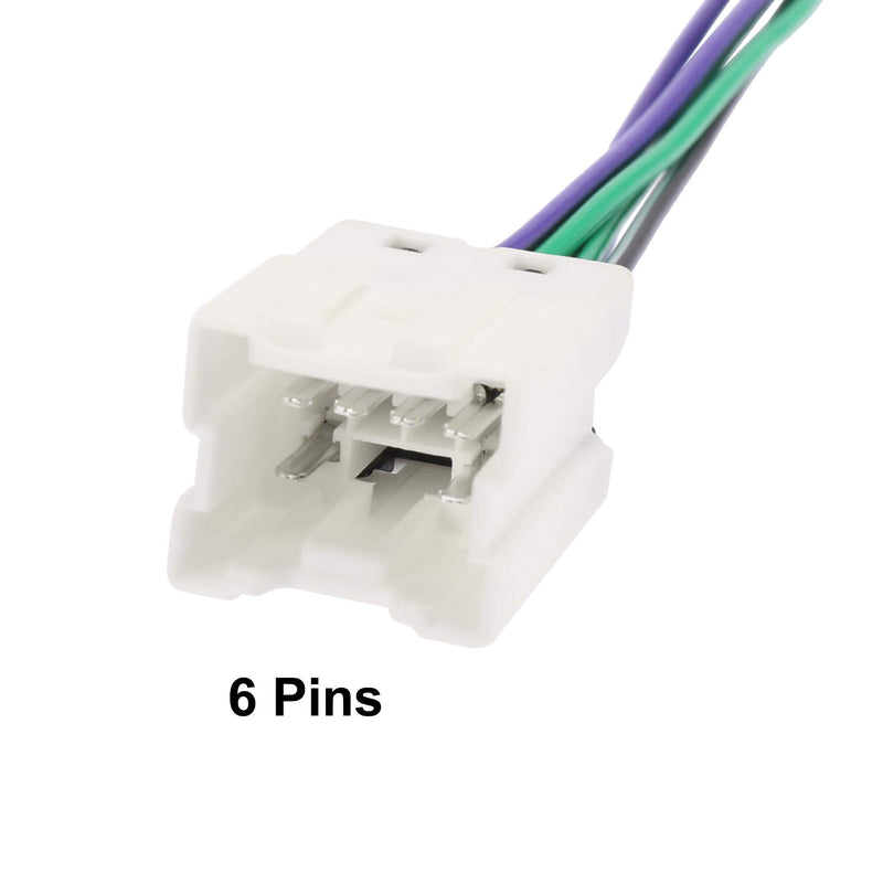 [Australia - AusPower] - X AUTOHAUX 70-7550 Car Stereo CD Player Wiring Harness Set Wire Radio Adapter Install Plug for Nissan 1995-2006 