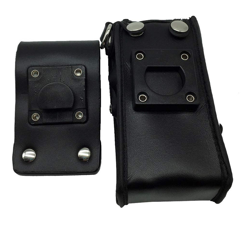 [Australia - AusPower] - DYHYXBF Walkie Talkie Leather Soft Case Holster Shoulder Strap Compatible with Baofeng UV-9R Plus UV-9R UV-XR UV-5S BF-A58 BF-9700 GT-3WP Two Way Radio 