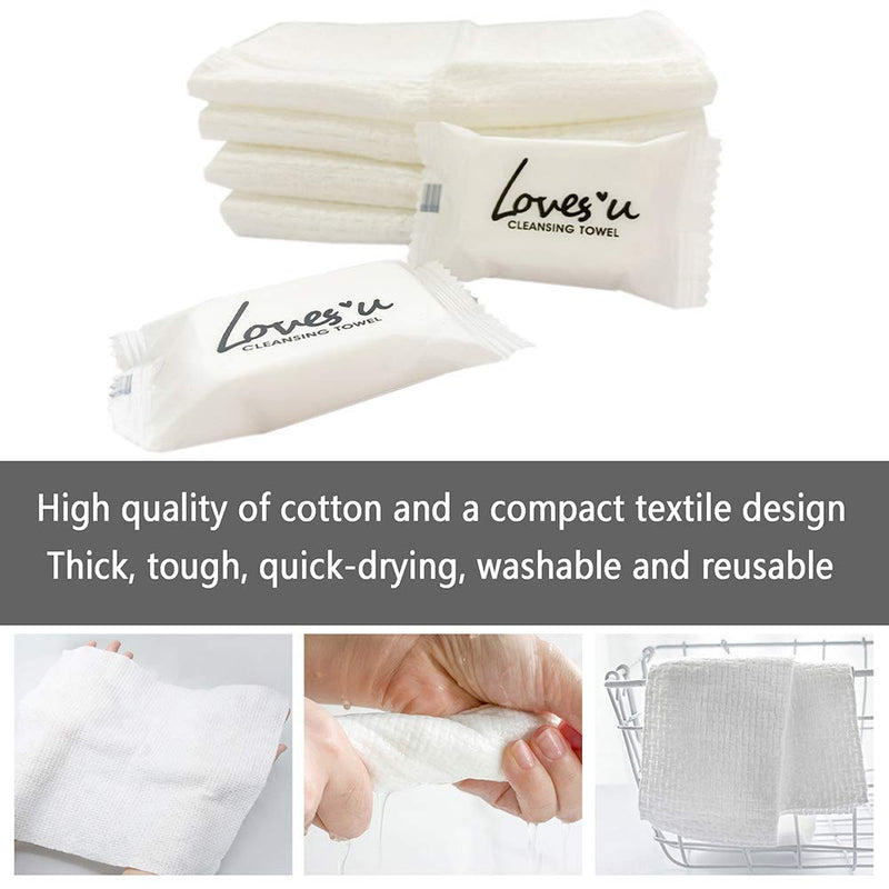 [Australia - AusPower] - Compressed Towel Tablets Disposable Portable Towel for Outdoor Travel Camping Hiking Sport Hotel Beauty Salon Soft Durable Reusable Thicker Style 