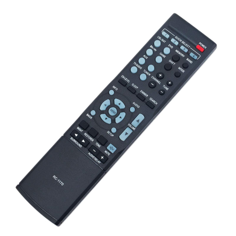 [Australia - AusPower] - RC-1170 Replace Remote Control - WINFLIKE RC1170 AV Remote Replacement for Denon AV Surround Receiver AVR-1513 DHT-1513BA RC 1170 Remote Controller 