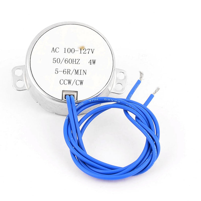 [Australia - AusPower] - uxcell CCW/CW Direction 4W 50/60Hz Frequency 5-6RPM Synchronous Motor AC 100-127V 
