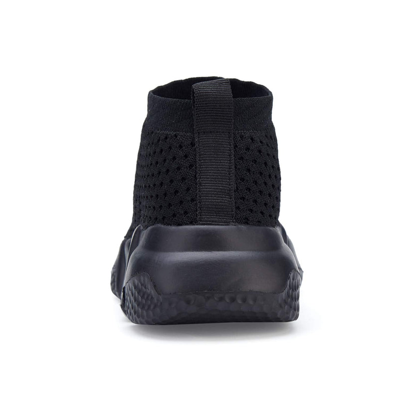 [Australia - AusPower] - Hetios Girls Sneakers Running Shoes High-Heeled Socks Shoes Boys Athletic Sneakers Kids Sock Shoes (Toddler/Little Kid/Big Kid) 6 Toddler 044-full Black 