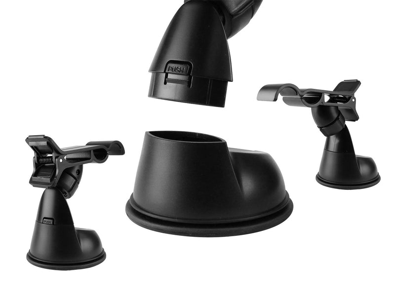 [Australia - AusPower] - CyonGear Car Windshield Dashboard Phone Holder- for iPhone X/8/8 Plus, 7/7s Plus, 5/5s/5c, Samsung Galaxy S8/S8 Plus, S7 /Edge / S6 / Edge Plus, Note 8 / 6 LG G5/G6 & Other Smartphones Green Standard Packaging 