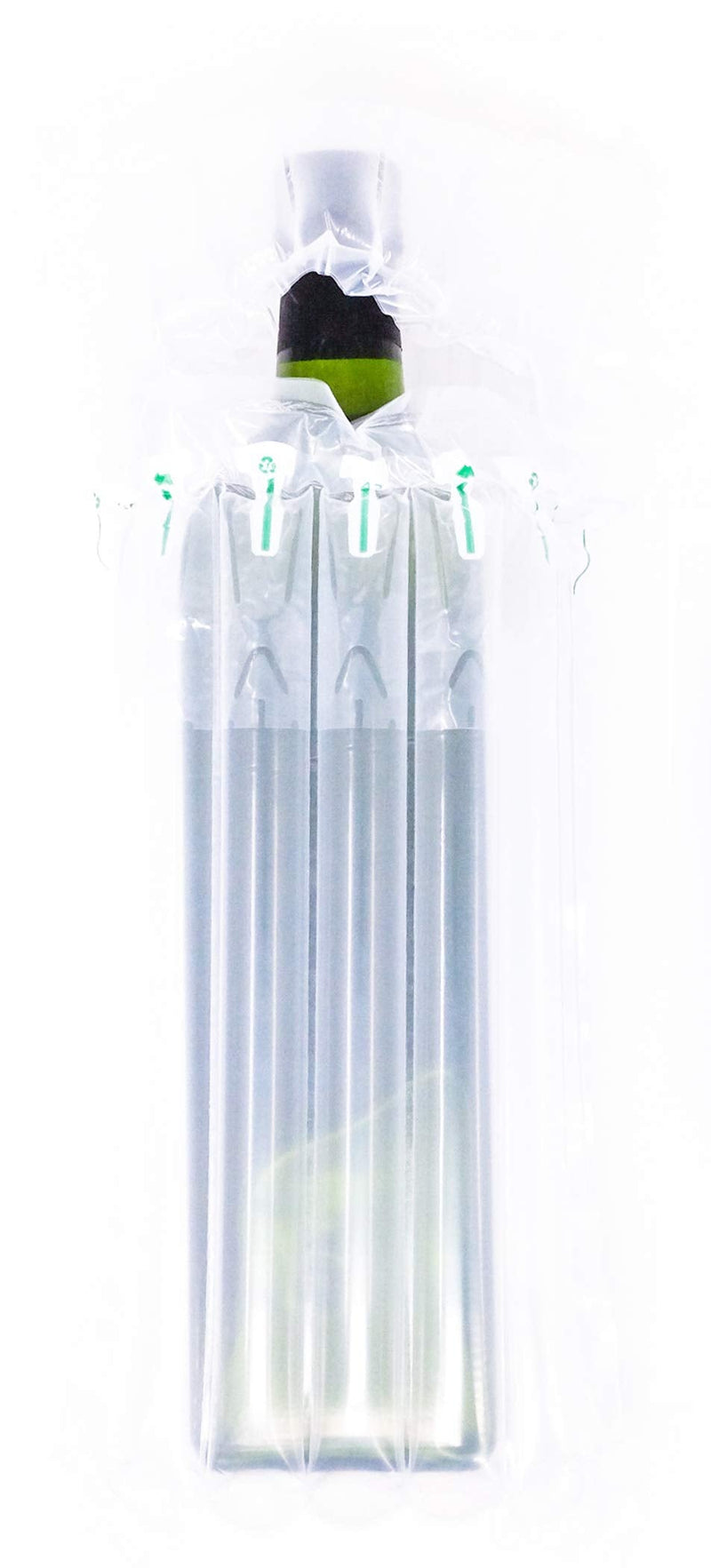 [Australia - AusPower] - Innovative Haus Pack of 25 Wine Bottle Protector Bag with Free Pump. Inflatable Air Columns Cushioning Safe Transportation of Glass Bottles While Traveling on Airplane. Premium Packaging Materials 