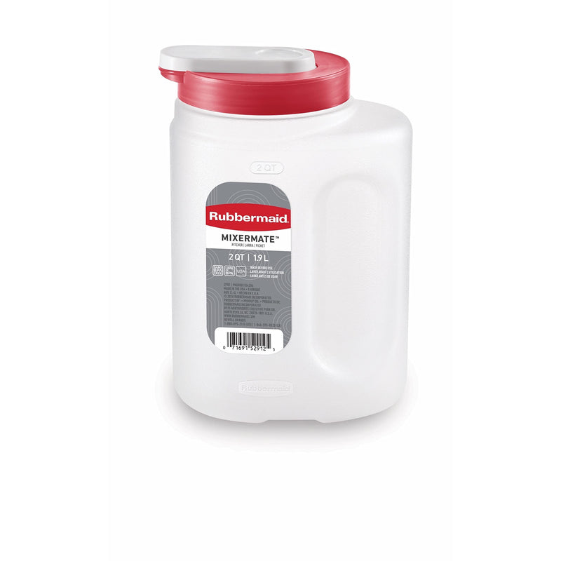 [Australia - AusPower] - Rubbermaid® Mixermate™ Leak-Resistant Pitcher, 2 Quart 