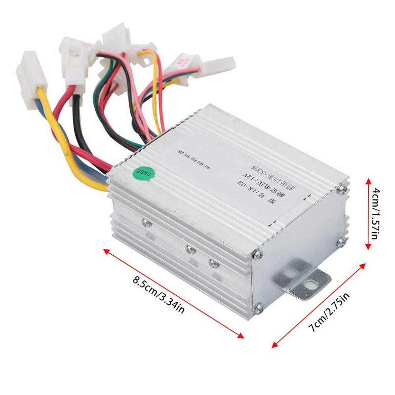 [Australia - AusPower] - Xinwoer 【𝐂𝐡𝐫𝐢𝐬𝐭𝐦𝐚𝐬 𝐃𝐞𝐚𝐥𝐬】 Electric Bicycle Speed Brush Motor Controller 12V 500W Electric Brush Motor Controller DC Motor Speed Control for Electric Vehicle Scooter 