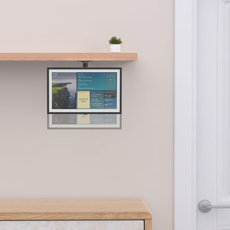 [Australia - AusPower] - Letlar Show 15 Kitchen Under-Cabinet Mount, Adjustable Height Rotatable Swivel Tilt Mount for 15, Forward and Stowed Show 15 for Saving Space length adjustable-B 