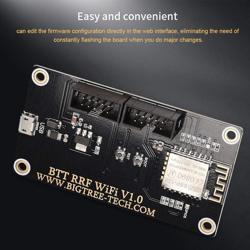 [Australia - AusPower] - BIGTREETECH Direct RRF WiFi V1.0 Expansion Module RepRap Firmware for SKR V1.3/ SKR V1.4 SKR V1.4 Turbo Duet WiFi Firmware Expansion Board 