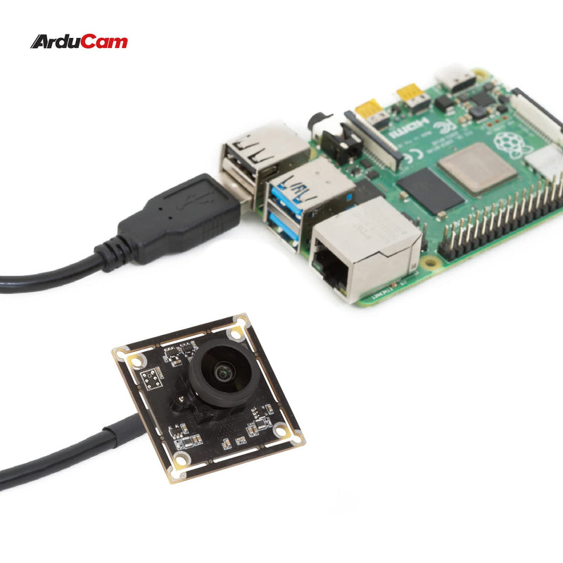 [Australia - AusPower] - Arducam 12MP USB Camera Module, 4K@30fps Lightburn Camera with M12 Manual Focus Lens for Raspberry Pi, Windows, and Mac OS 
