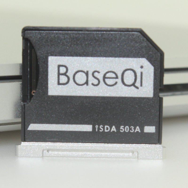 [Australia - AusPower] - BASEQI Aluminum microSD Adapter for MacBook Pro 15" Retina (Early 2013 ~Mid. 2012) 