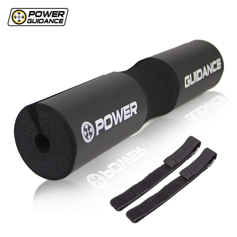 [Australia - AusPower] - POWER GUIDANCE Barbell Squat Pad - Neck & Shoulder Protective Pad - Great for Squats, Lunges, Hip Thrusts, Weight Lifting & More - Fit Standard and Olympic Bars Perfectly 