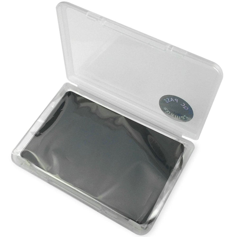 [Australia - AusPower] - Ebamaz Metal Business Cards Tablet Thick 86X54mm Pack of 10PCS (Stainless Steel 0.5mm Thickness, Original Finishing Black, Blank) Stainless Steel 0.5mm thickness Original Finishing Black ( Blank ) 
