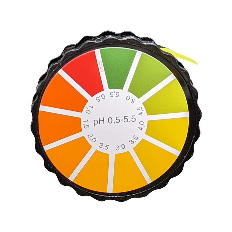 [Australia - AusPower] - pH Test Paper for Kombucha Brewing, 0.5 to 5.5 pH [16 Foot Roll with Dispenser] 