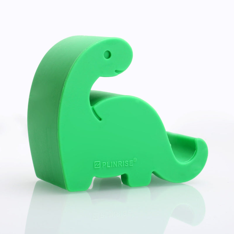 [Australia - AusPower] - Plinrise Animal Desk Phone Stand, Update Dinosaur Silicone Office Phone Holder, Creative Phone Tablet Stand Mounts, Size:1.3" X 3.1" X 2.8"(Green) Green 