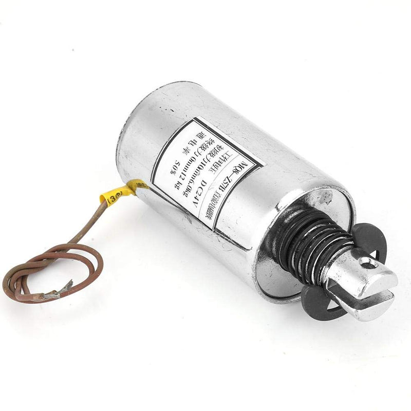 [Australia - AusPower] - DC Solenoid Electromagnet, DC 24V Push Pull Type Tubular Solenoid, for Industrial Automation, MQ8-Z57B, easy to install and remove 