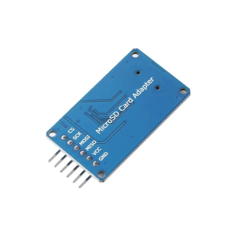 [Australia - AusPower] - 2pcs Micro SD Card Module Storage Board 6-pin TF Card Memory Adapter Reader Module SPI Interface Compatible with Ar-duino 
