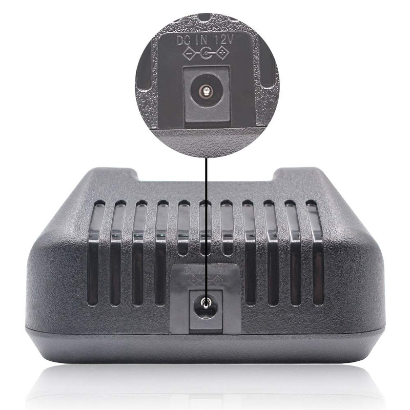 [Australia - AusPower] - KSC-25 Charger Compatible for Kenwood Radio TK-2140 TK-3140 TK-2160 TK-3160 TK-2170 TK-3170 TK-2360 TK-3360 NX-220 NX-320 KNB-57L KNB-55L KNB-35L KNB-56N KNB-26N Battery 