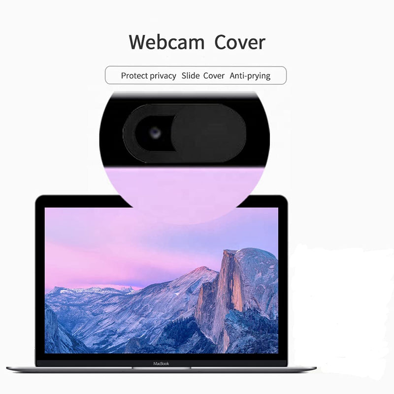 [Australia - AusPower] - Webcam Cover, Ultra Thin Camera Cover Slide, Webcam Privacy Cover Compatible for Laptop, MacBook, Tablet, Computer, PC, Smartphone, iPad, Protect Your Privacy and Security 