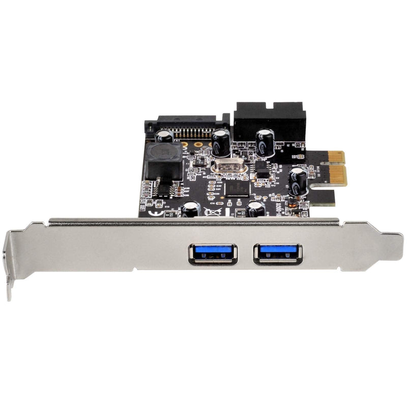 [Australia - AusPower] - Silverstone Tek PCI Express Card with Two USB 3.0 External Ports and Internal 19-Pin Dual Port Connector (EC04-E) 