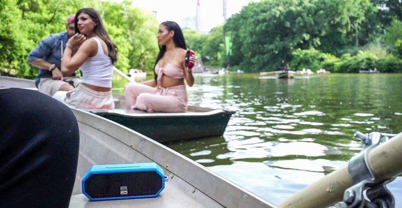 [Australia - AusPower] - Altec Lansing IMW449 Jacket H2O 4 Rugged Floating Ultra Portable Bluetooth Waterproof Speaker with up to 10 Hours of Battery Life, 100FT Wireless Range and Voice Assistant Integration (Royal Blue) Royal Blue 