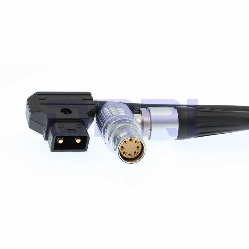 [Australia - AusPower] - DRRI D-tap to 8 Pole Female Right Angle Connector FHJ.2B.308 for Alexa Mini Camera FHG 8P straight cable 
