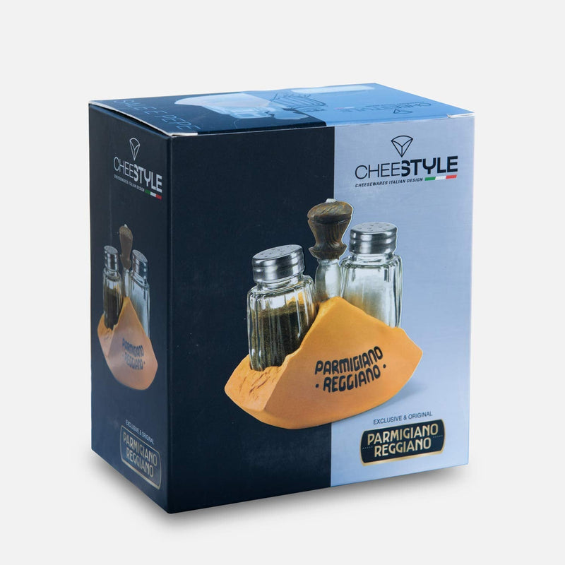 [Australia - AusPower] - Parmigiano - Reggiano - Traditional Italian ‘Salt and Pepper’ Set Dispenser 