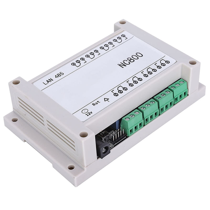 [Australia - AusPower] - AC 10A 8-Channel Ethernet RJ45 Relay Remote Control Board Module TCP/IP Remote Controller Relay Switch with Case(White) 