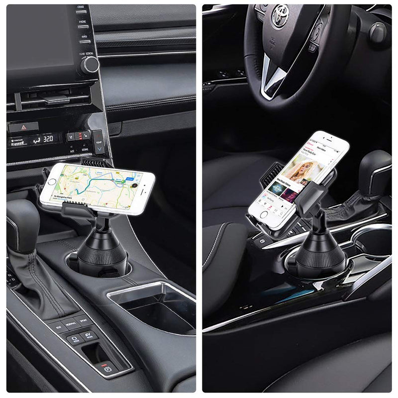 [Australia - AusPower] - Cup Phone Holder for Car,Car Cup Holder Phone Mount,Universal Adjustable Cup Holder Cradle Car Mount for iPhone 13/12 Pro Max/XR/XS/X/11/8/7 Plus/Samsung S20 Ultra/Note 10/S8 Plus/S7 EDG SHORT 