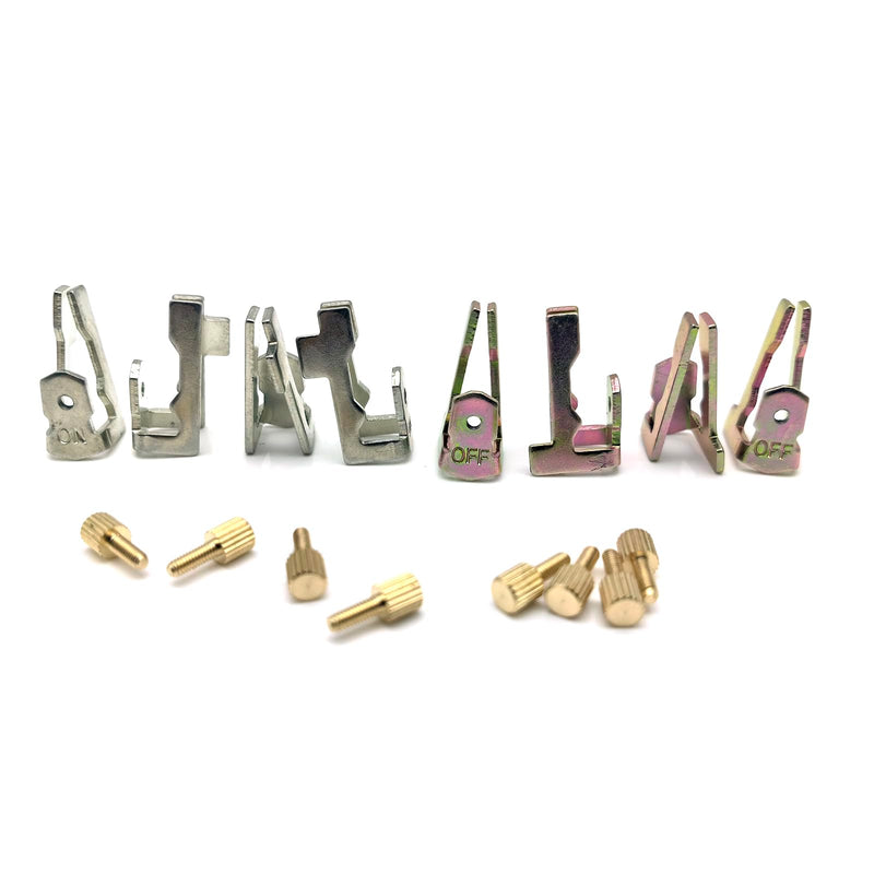 [Australia - AusPower] - Zuide Time Switch Trippers Kit 156T1978A for Intermatic T100 Series T102 T103 T101R T104M T104R Clock Dial Trippers Timers(4 ON /4 Off /8 Screws) 