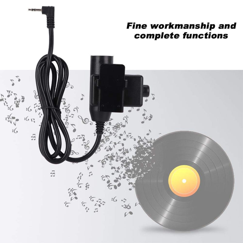 [Australia - AusPower] - PTT Cable Multi-Functional 2.5mm Single Hole PTT Cable Suitable For ZT/U94 type headset cable & PTT and military standard version plug 