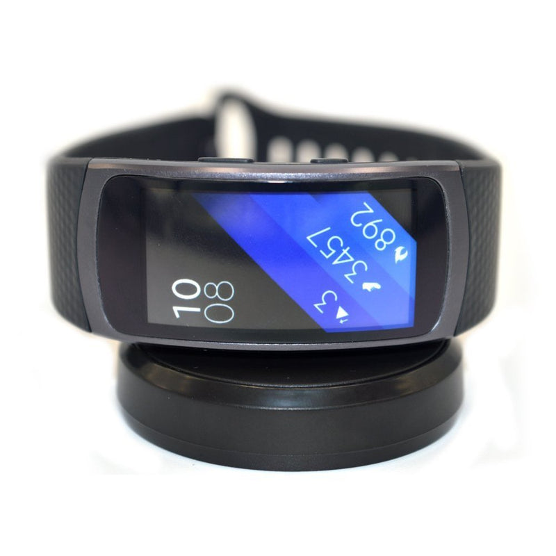 [Australia - AusPower] - EXMRAT for Gear Fit 2 Charger Dock, Charging Cradle Dock for Samsung Gear Fit 2 SM-R360 / Gear Fit 2 Pro SM-R365 Smart Watch 