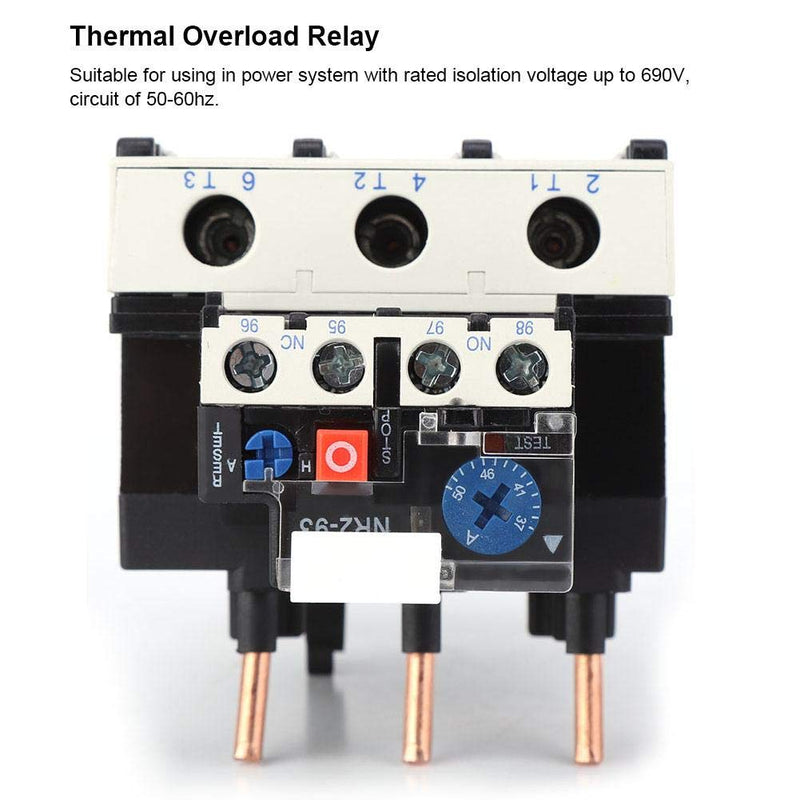 [Australia - AusPower] - NR2-93 Thermal Overload Electric Overload Relay Motor Protection Thermal Overload 50-60hz (37-50A) 