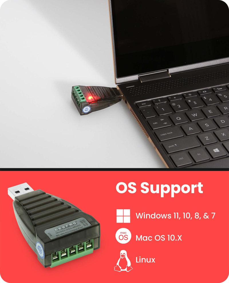[Australia - AusPower] - Gearmo Mini USB Serial Adapter Hi-Speed 920K FTDI Chip PC Db-9 RS232 