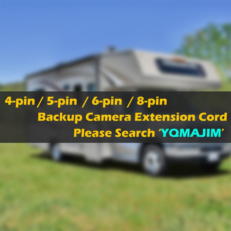 [Australia - AusPower] - Dash Cam Rear View Camera Extension Cord,YQMAJIM 5 Pin 9.8 Ft Extension Cable for Car Backup Camera/ Reverse Car Recorder(5 Pin 9.8Ft) 