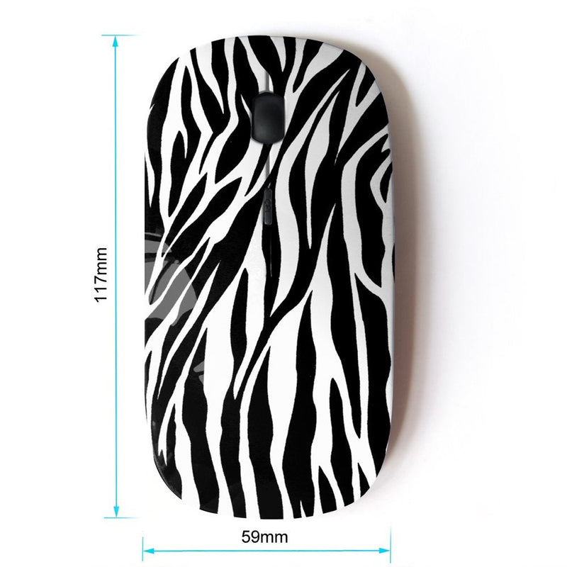 [Australia - AusPower] - KOOLmouse [ Optical 2.4G Wireless Computer Mouse ] [ Zebra Print ] 