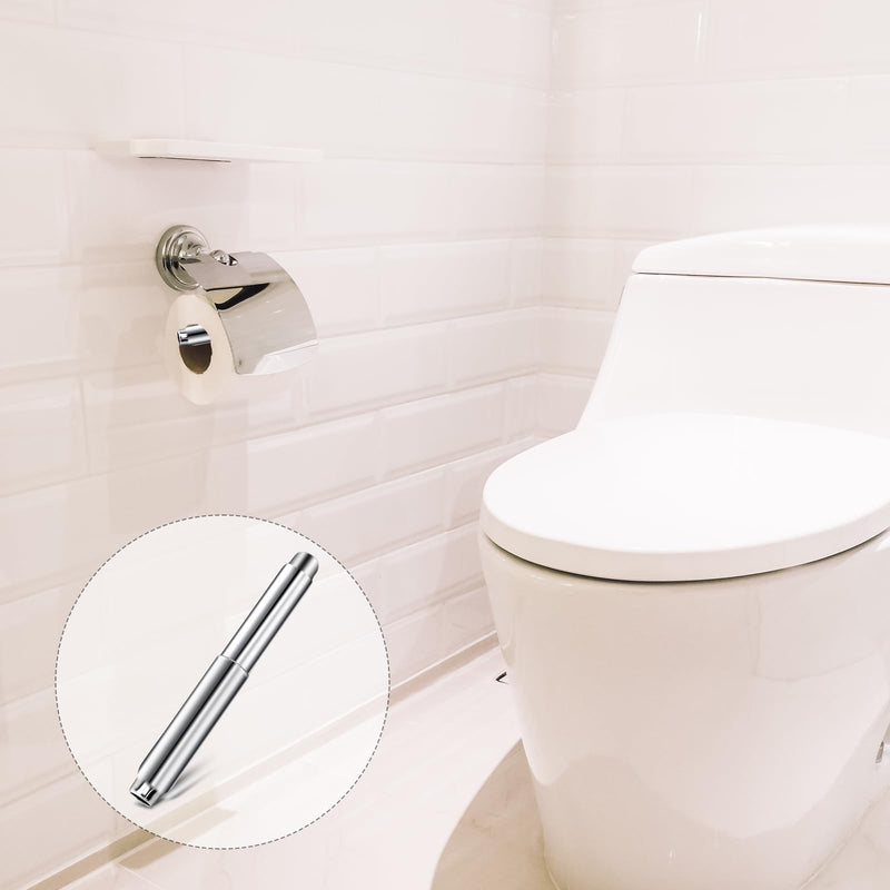[Australia - AusPower] - Paper Toilet Holder Replacement Rod Toilet Paper Holder Roller Stainless Steel Toilet Paper Holder Spring Loaded Toilet Paper Holder Roller Toilet Paper Holder Spring Rod 