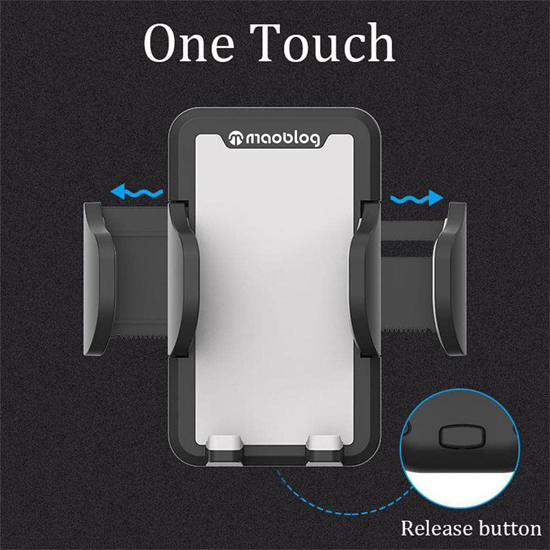 [Australia - AusPower] - MAOBLOG Car Phone Holder Mount Rearview Mirror Air Vent Holder 2 Pieces Clip and Magnetic Free Combination Multifunctional Mount for iPhone 12/11/X Max/XR/X,Samsung Galaxy S10/S9/S8 Etc.(Gray) Gray 