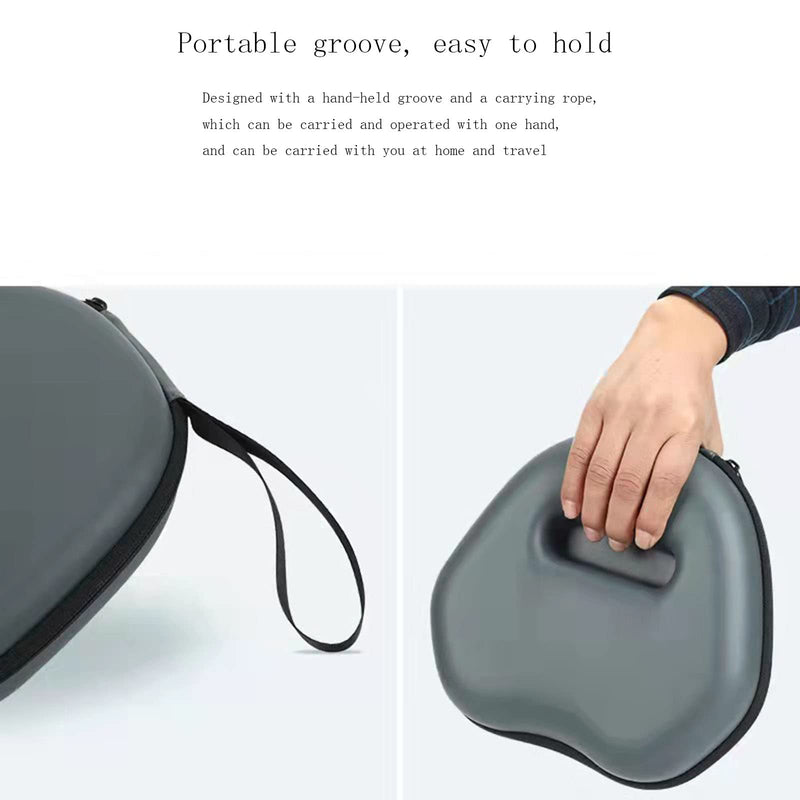 [Australia - AusPower] - Travel Case for AirPods Max,Hard Carrying Bag Storage AirPods Max Headset PU&EVA&Polyester Portable Storage Box 